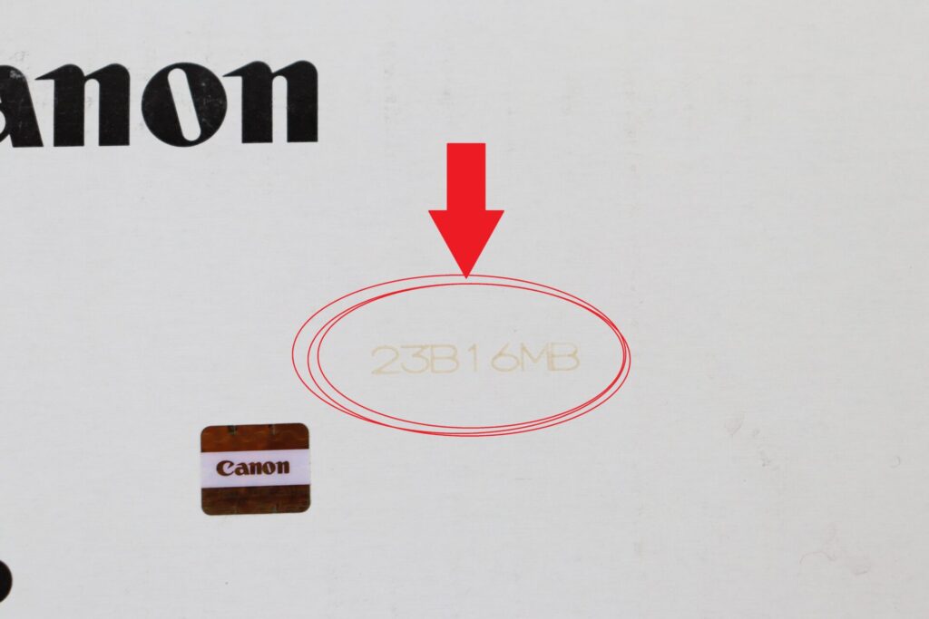 キャノン NPG-67 製造日2