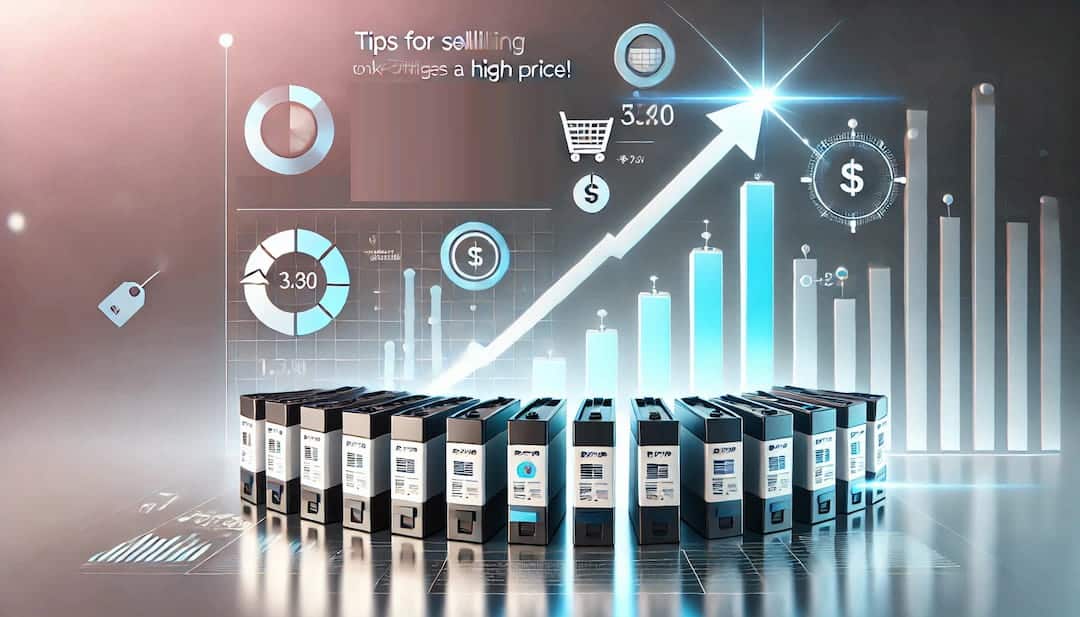 トナーを高く売るコツのイメージ画像
