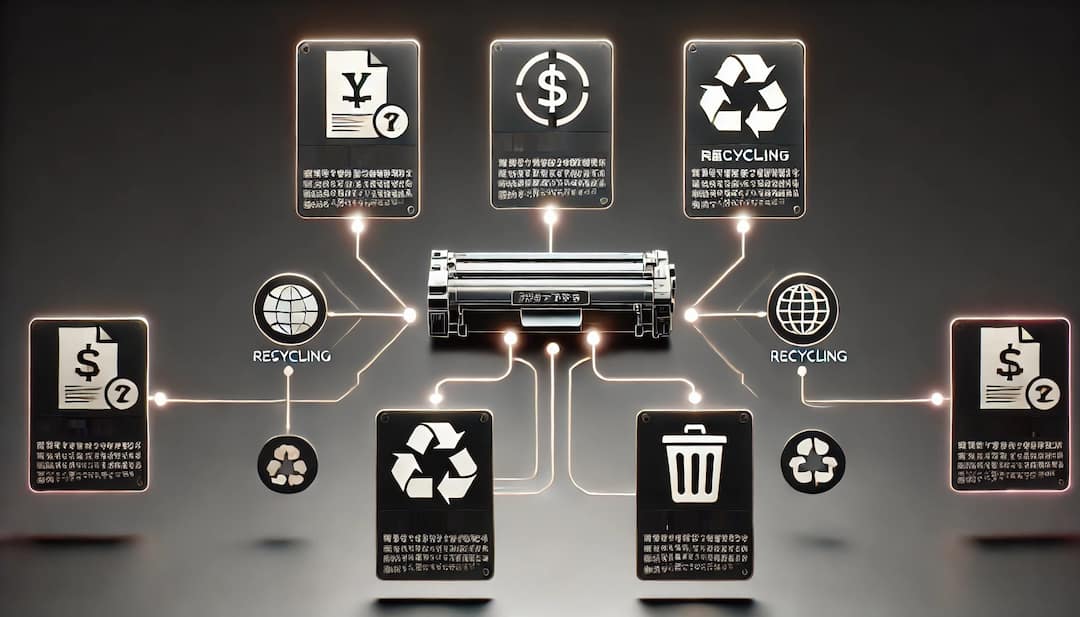 使い終わったトナーはどうすればいいのイメージ画像