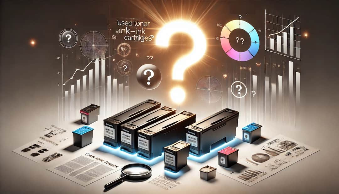 使用済のトナー・インクカートリッジは売れるのイメージ画像