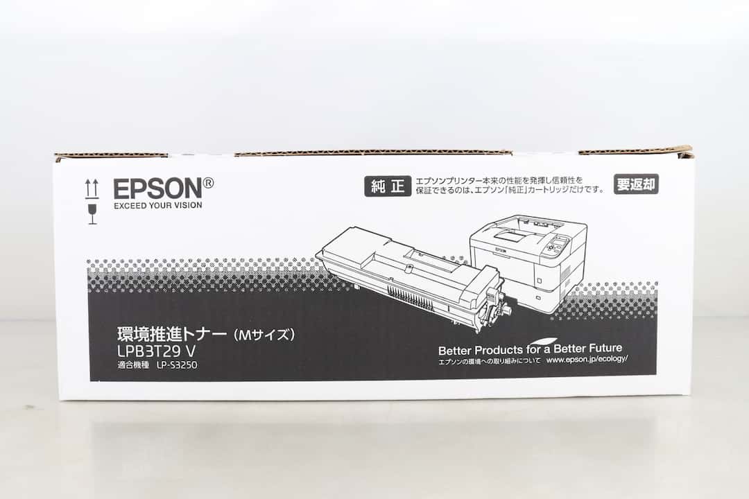 EPSON トナーの製造日確認方法のイメージ画像