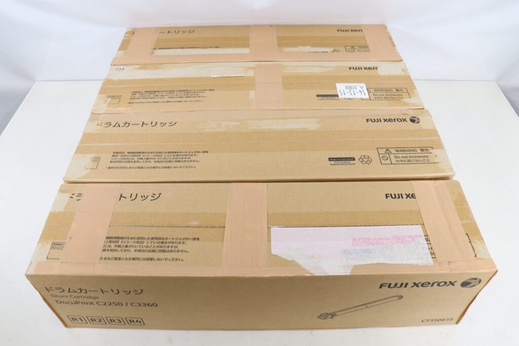 富士フイルム トナーラベル跡画像