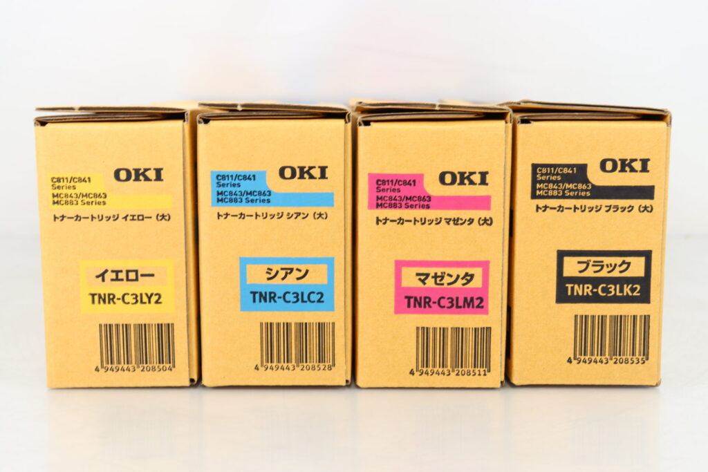 OKI トナー TNR型番画像
