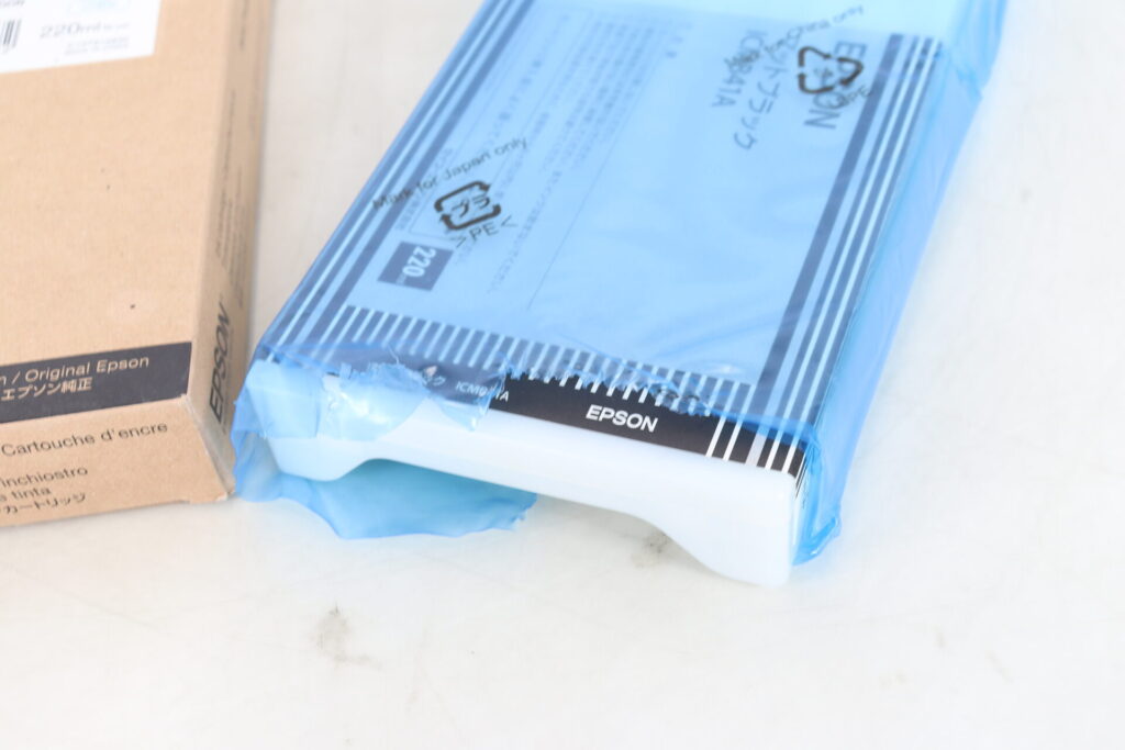 エプソン インク袋開封の画像