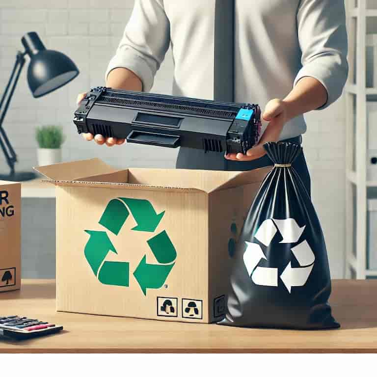 トナー回収サービスのイメージ画像