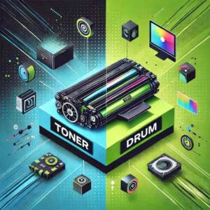 トナーカートリッジとドラムカートリッジの主な違いのイメージ画像