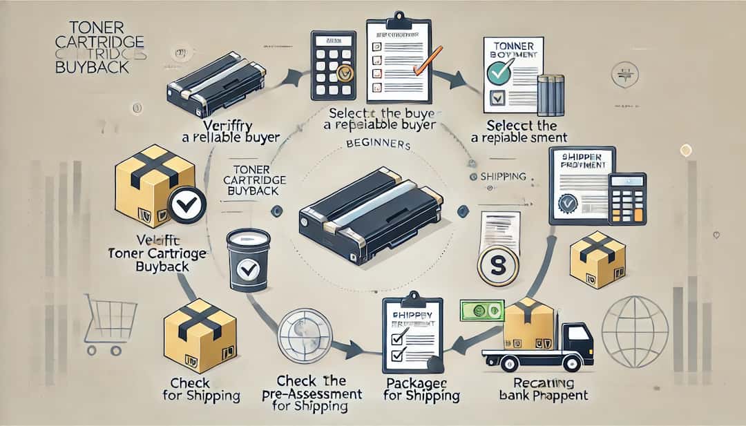 トナー買取の初心者向け完全マニュアルのイメージ画像