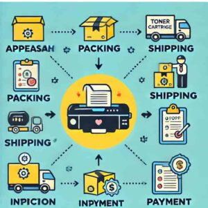 トナーカートリッジを売るまでのまとめのイメージ画像