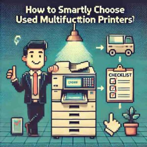 中古複合機を賢く選ぶためにのまとめのイメージ画像