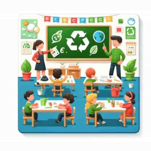 楽しいエコ活動のイメージ画像