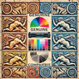 純正と互換の比較のイメージ画像