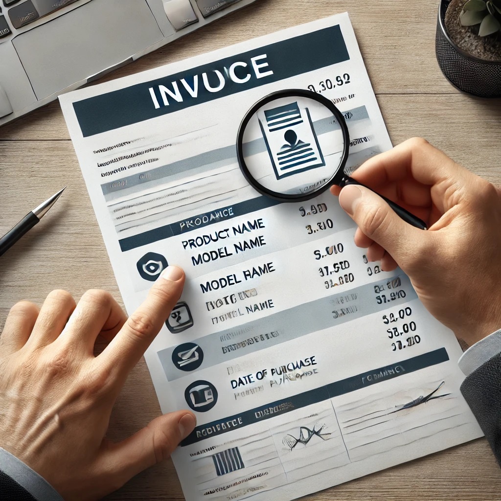 納品書を確認のイメージ画像