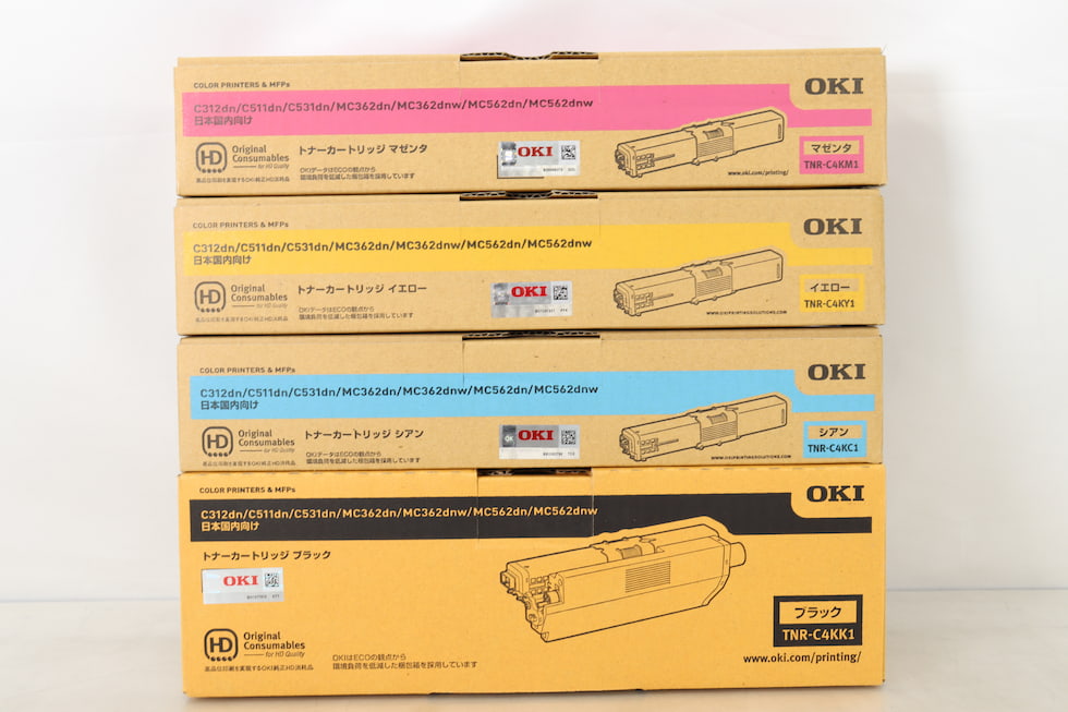 TNR-C4KK1-4色セットの画像