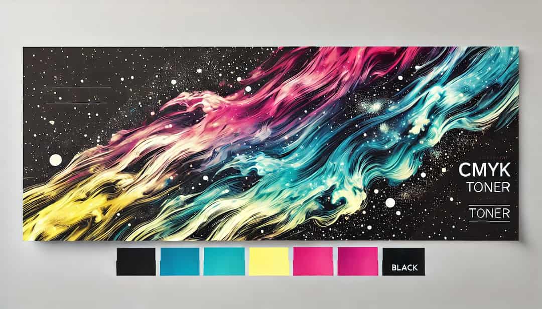 トナー色の種類のイメージ画像