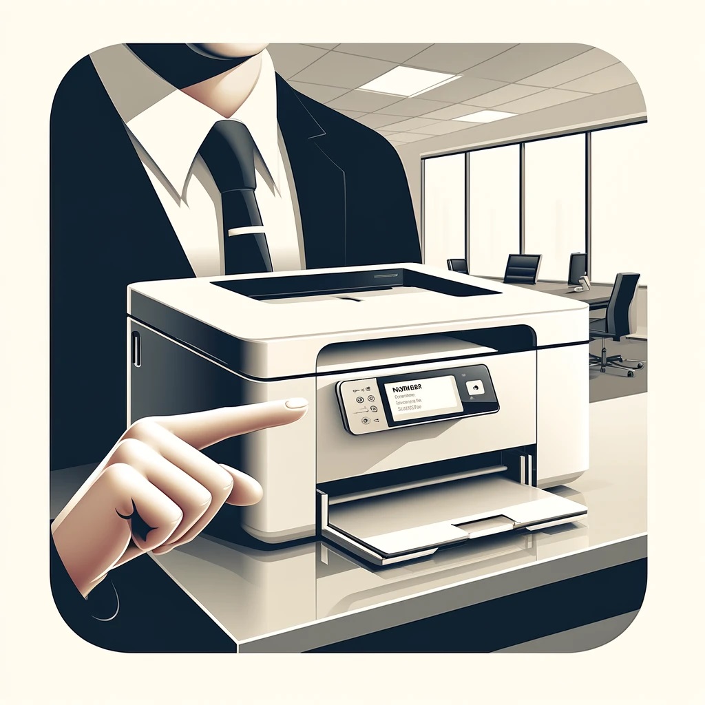 プリンター本体の型番を確認のイメージ画像