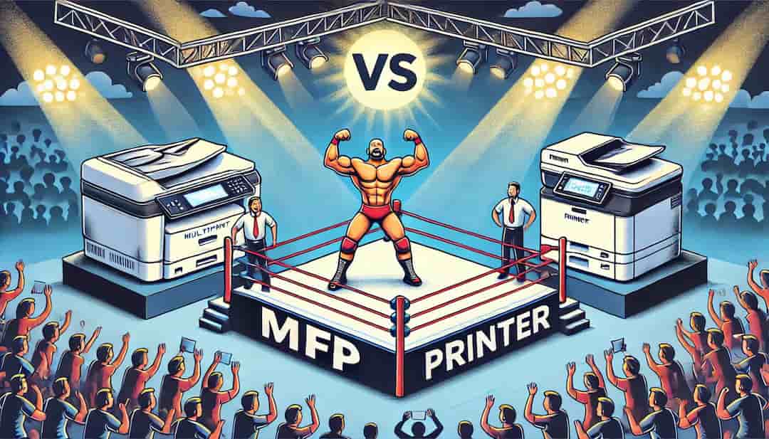 複合機とプリンターのイメージ画像