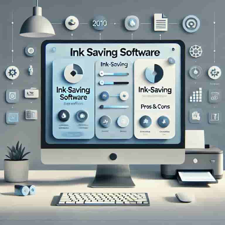 インク節約ソフトのメリットと注意点のイメージ画像