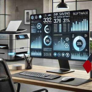 インク節約ソフトのコスト削減効果のイメージ画像