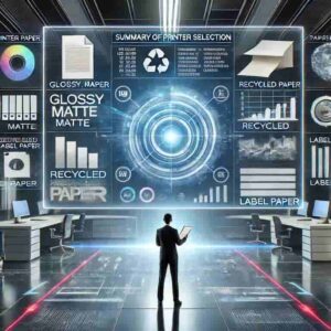 プリンター用紙の選び方のまとめのイメージ画像
