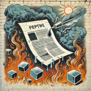 高温環境ではインクの蒸発リスクありのイメージ画像