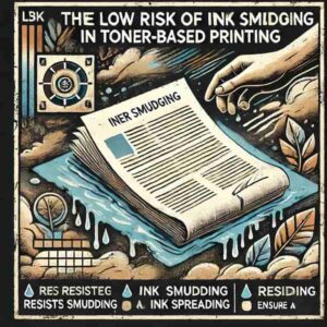 湿気によるにじみ・滲みのリスクが低いのイメージ画像