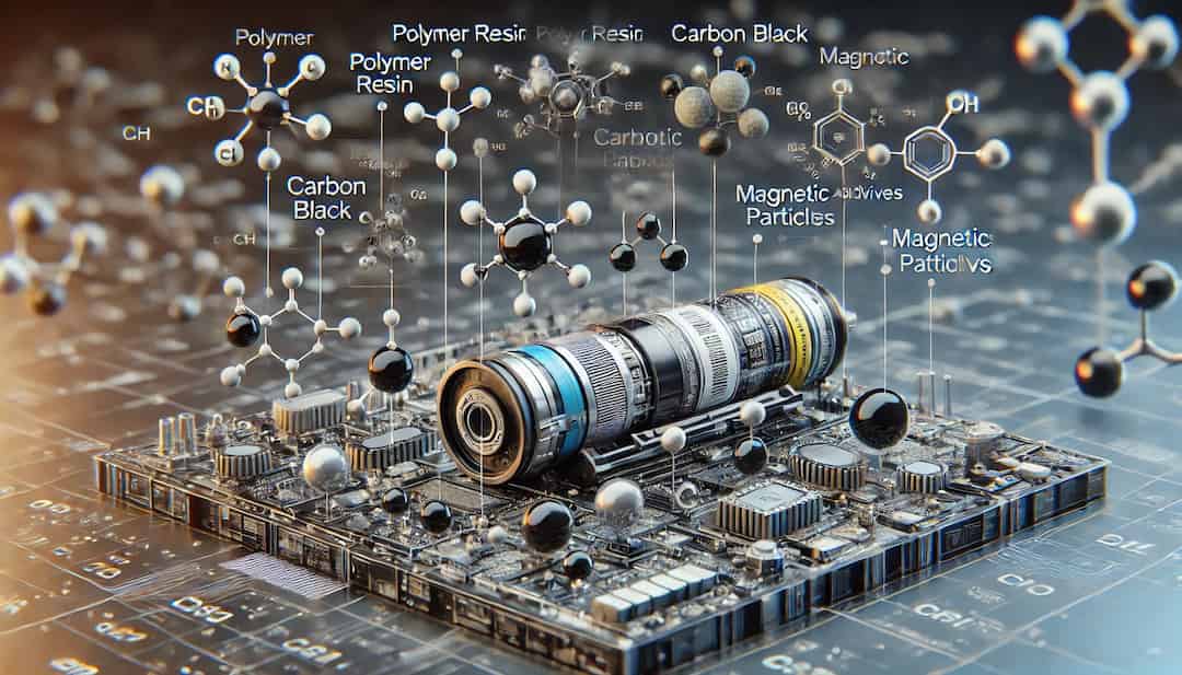 トナーカートリッジの成分のイメージ画像