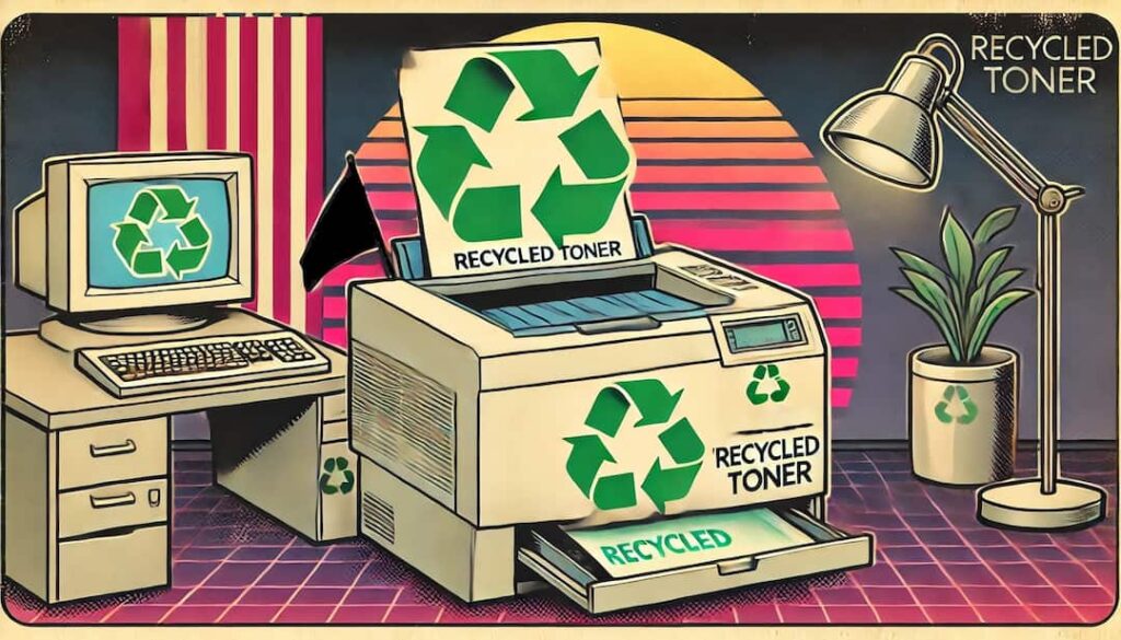 リサイクルトナーの活用のイメージ画像