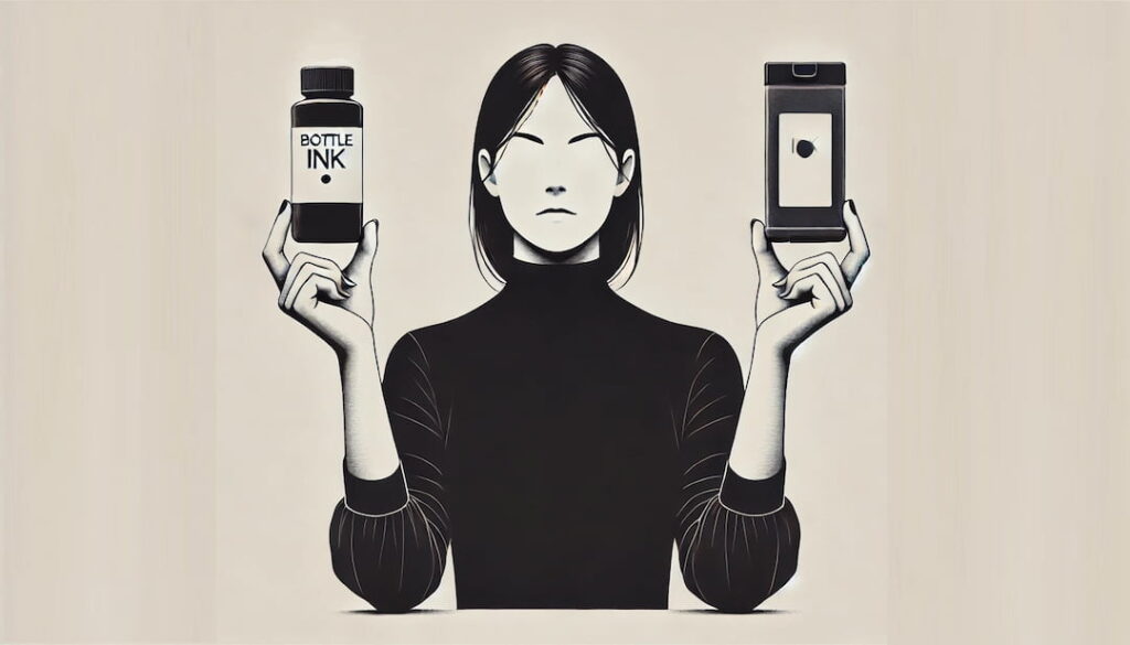 ボトル式とカートリッジ式の違い_まとめのイメージ画像