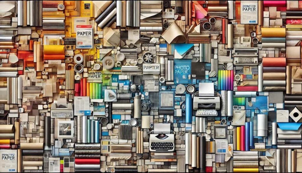 用紙の種類とプリンター適性のイメージ画像