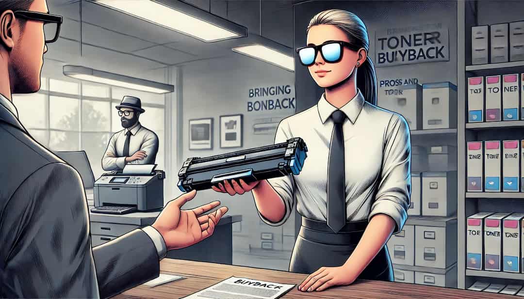 トナー買取で持ち込みはお得のイメージ画像