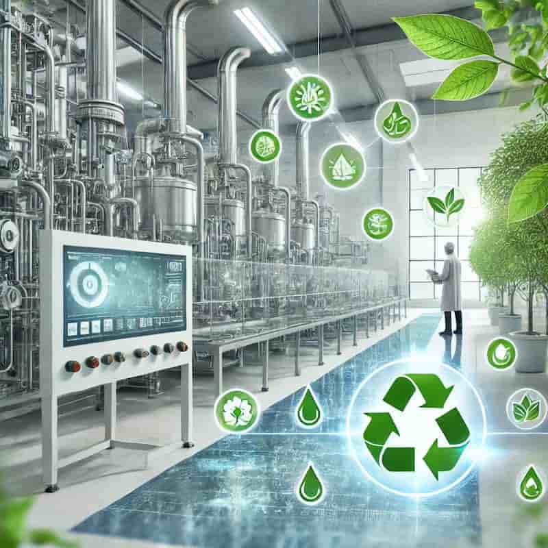 環境にやさしい水系製造プロセスのイメージ画像