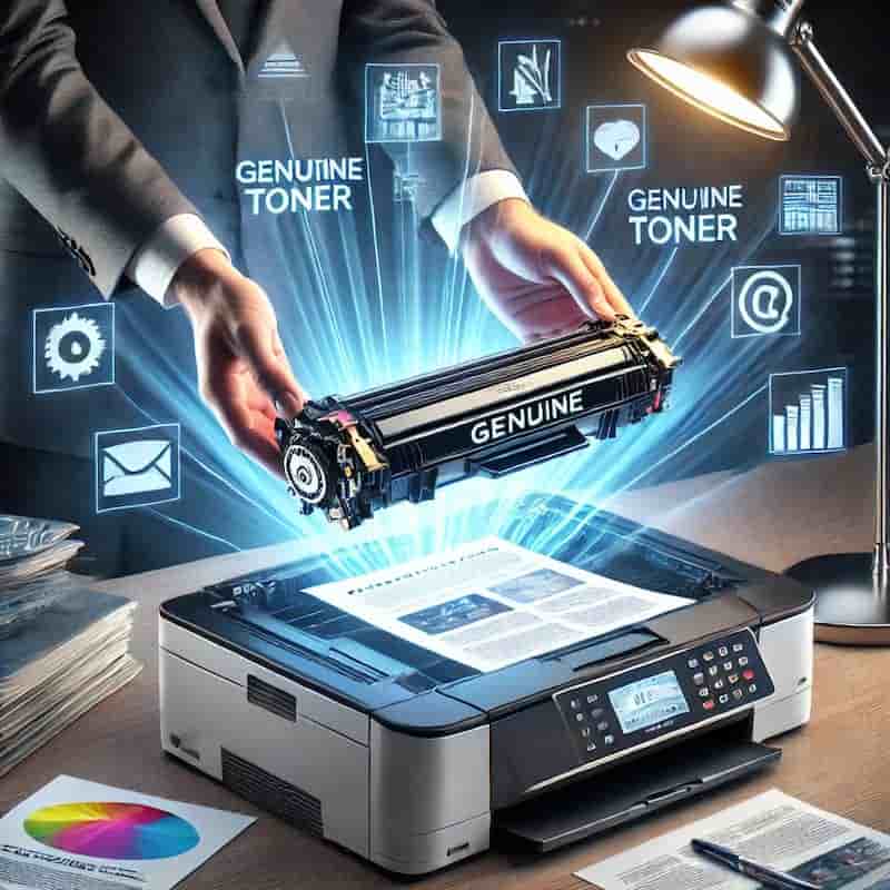 純正トナーならではの高い安定性のイメージ画像