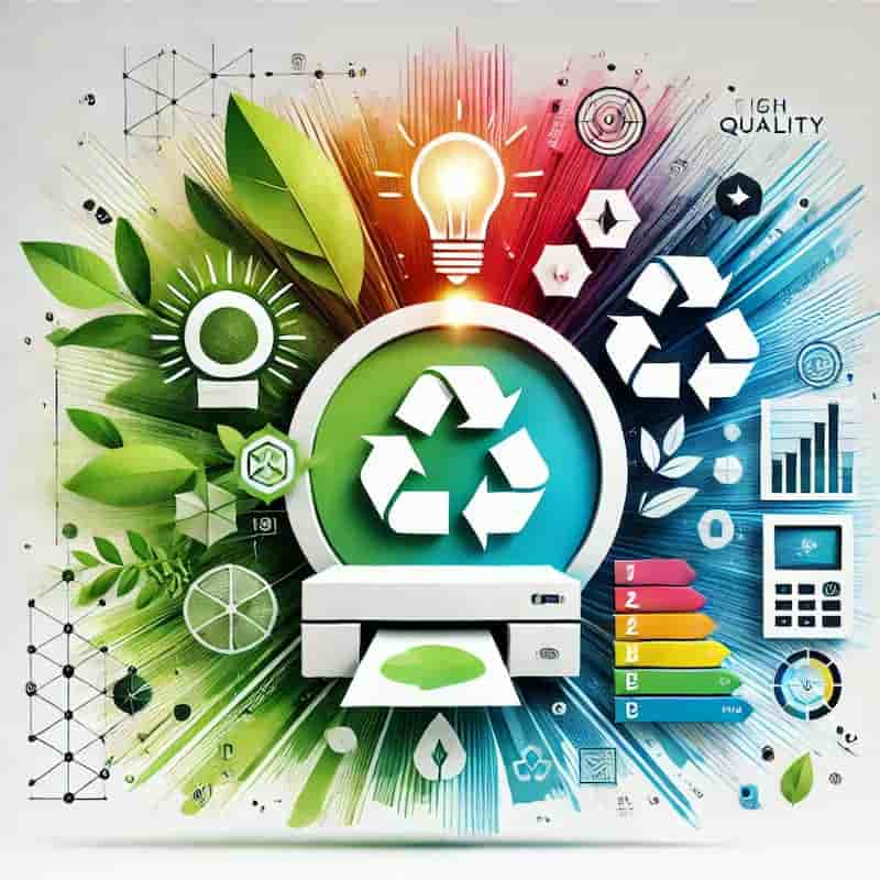 高画質、省エネ、環境配慮の三拍子のイメージ画像