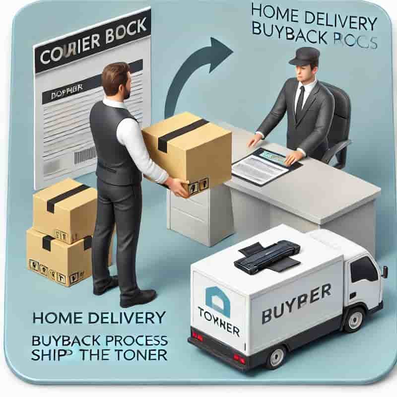 トナーを発送するのイメージ画像