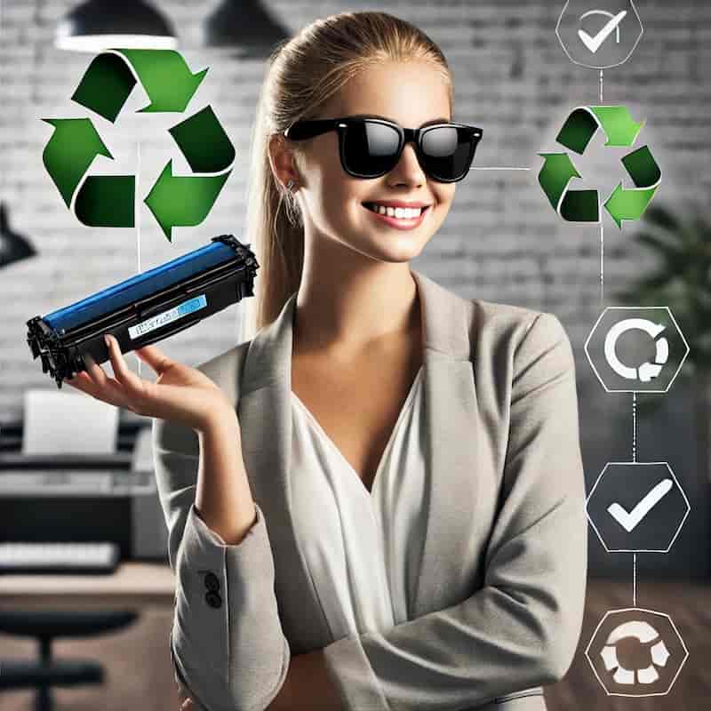 リサイクルトナーのメリットのイメージ画像