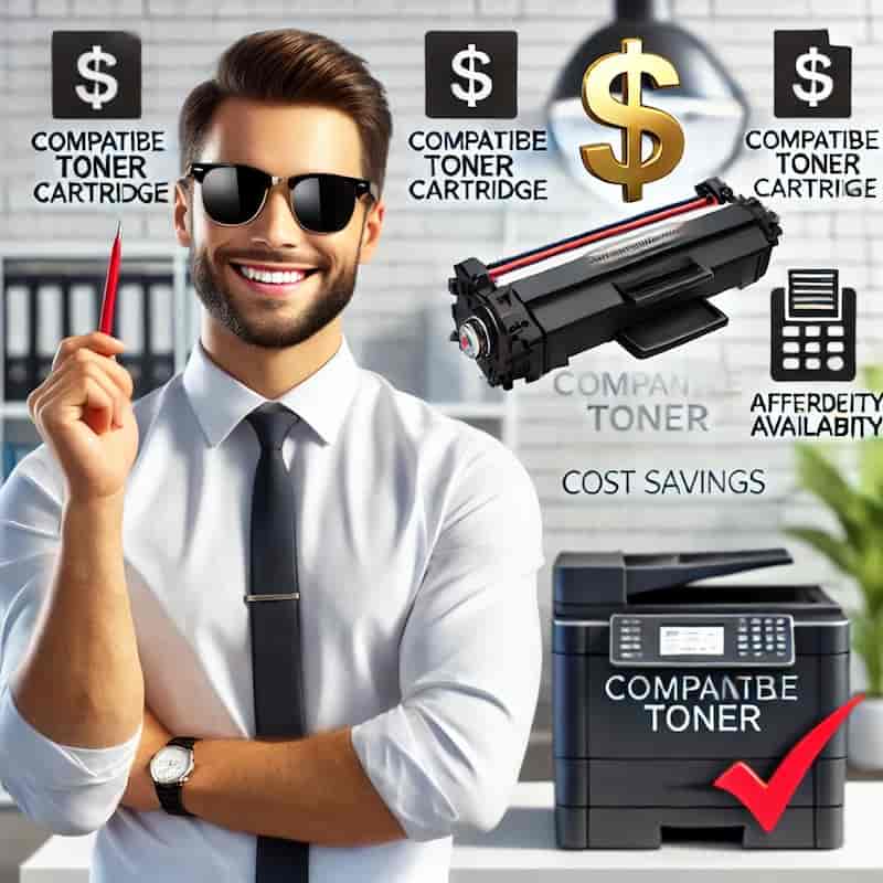 互換トナーのメリットのイメージ画像