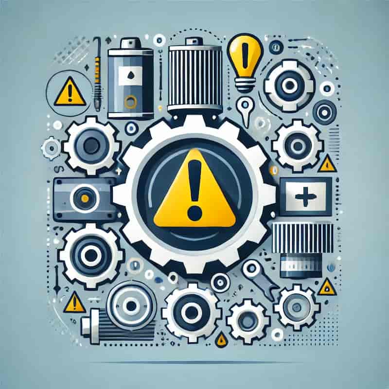 交換が必要なサインのイメージ画像