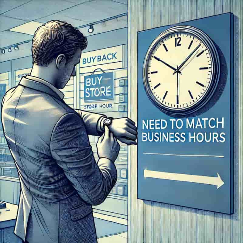 営業時間に合わせる必要があるのイメージ画像