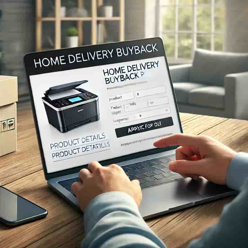 宅配買取を申し込むのイメージ画像