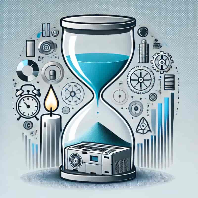 定着ユニットの寿命のイメージ画像