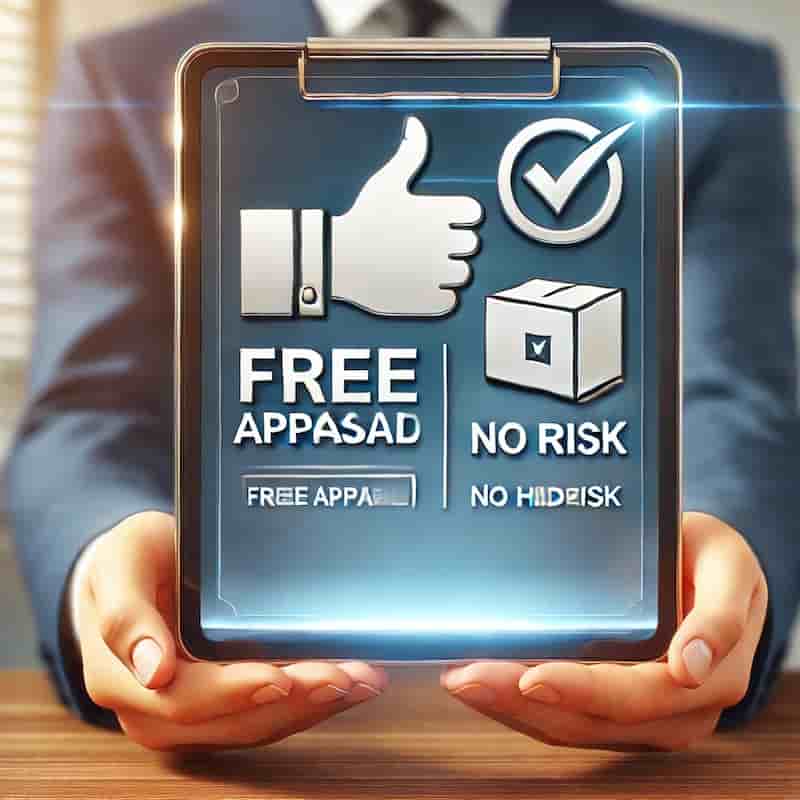 査定と送料が無料のイメージ画像