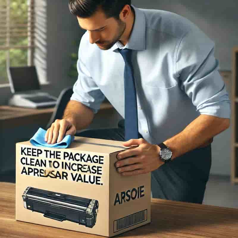 パッケージを綺麗に保つのイメージ画像