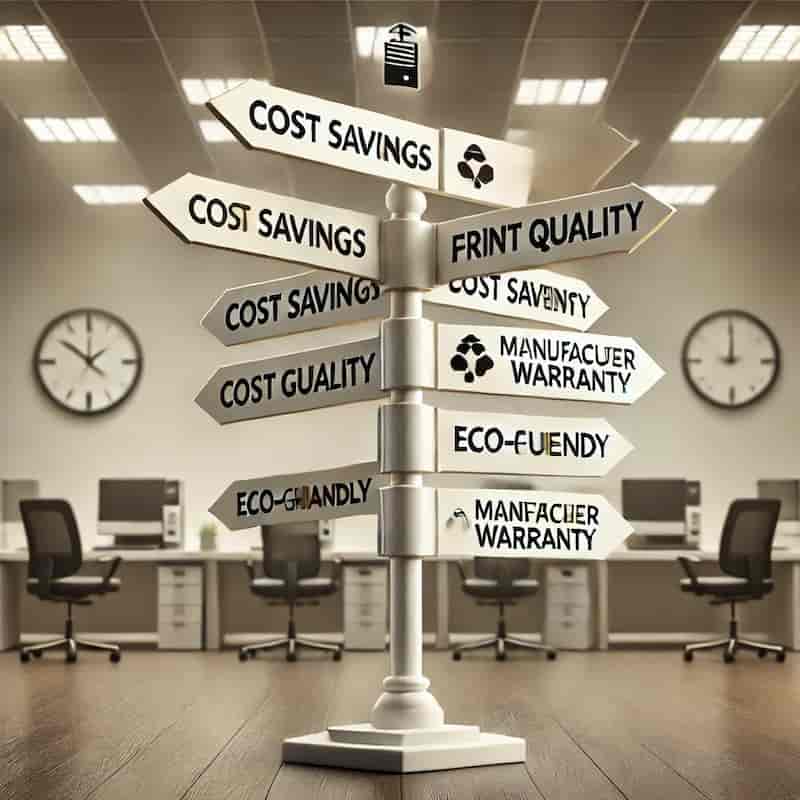 目的別に最適なトナーを選ぼうのイメージ画像