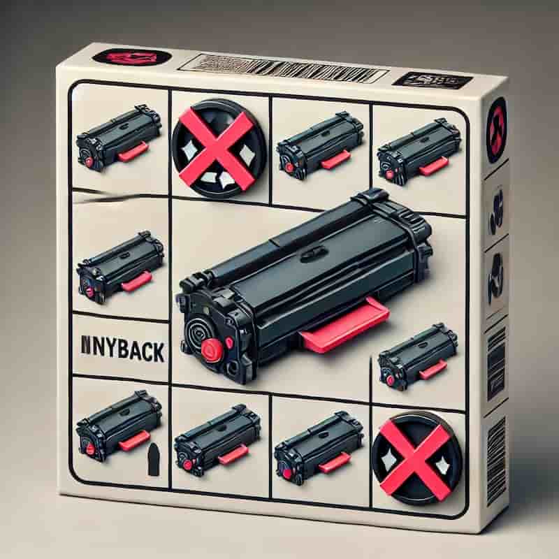 買取対象外になるトナーのイメージ画像