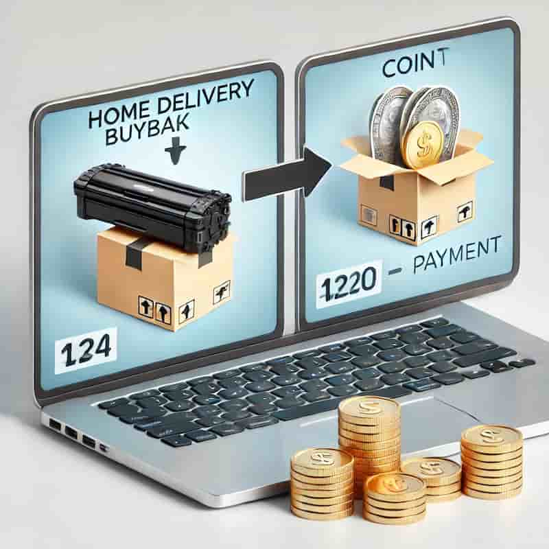 買取金額の受け取りのイメージ画像