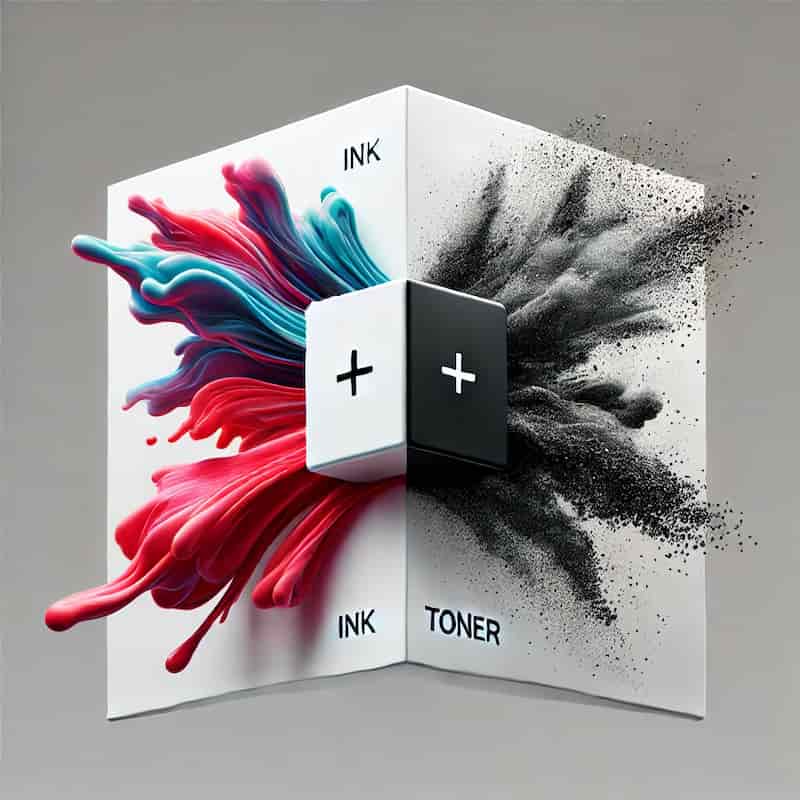 インクとトナー両方を展開のイメージ画像