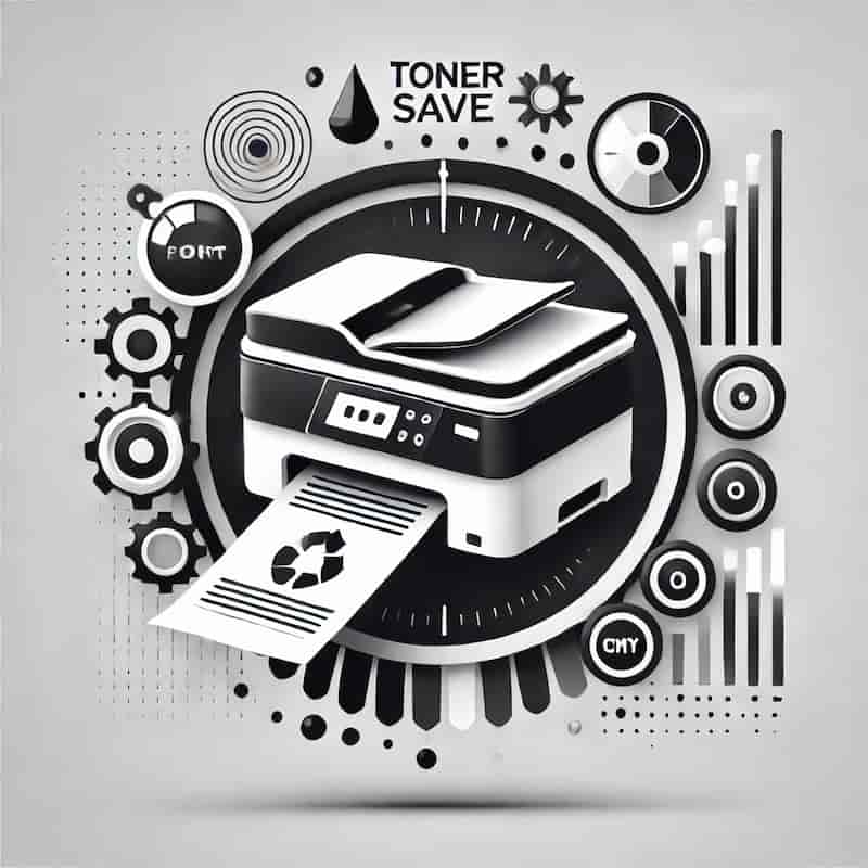 トナーセーブ機能のイメージ画像