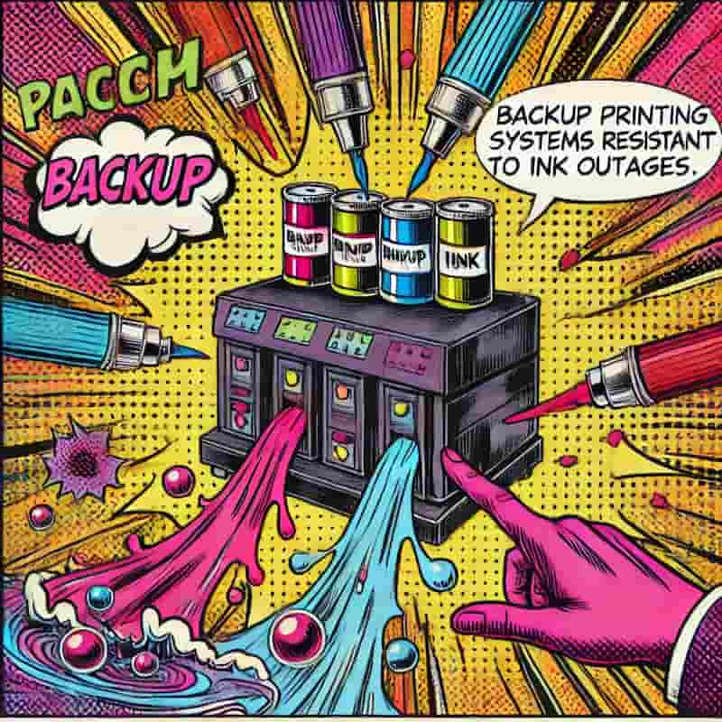 バックアップ印刷のイメージ画像