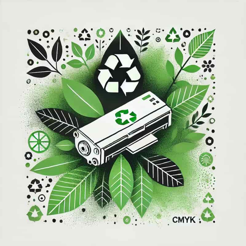 環境推進トナーの取り組みのイメージ画像