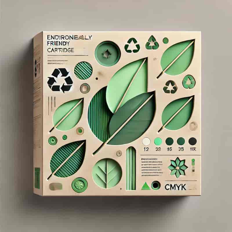 環境配慮型トナーカートリッジパッケージのイメージ画像